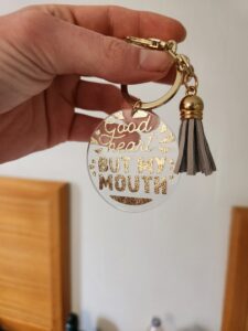 "Good heart" Keychain